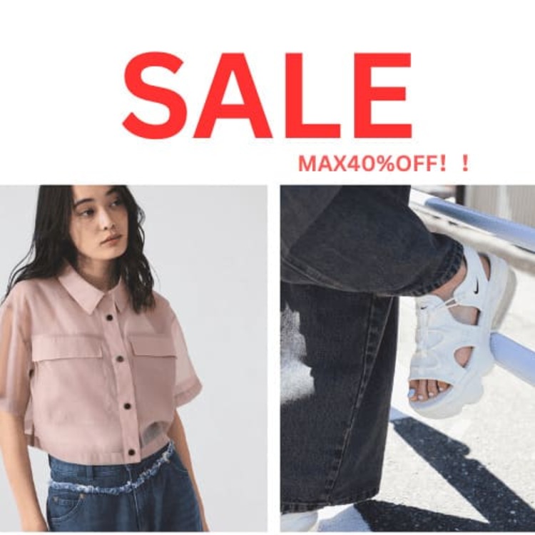 BEAMS WOMENir[XEBj̃Vbvj[XuySALEIIzăACeZ[X^[gI`MAX40%OFF`v