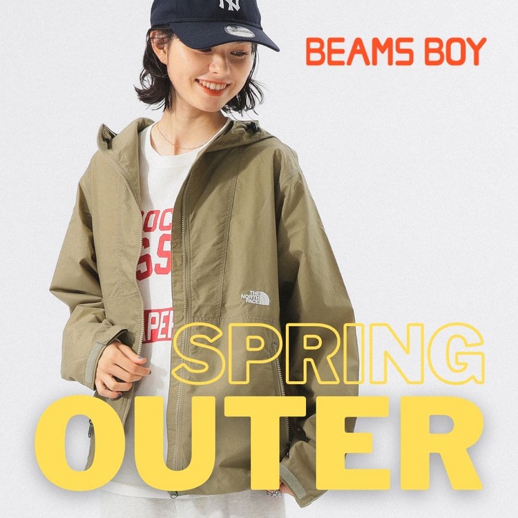 BEAMS WOMEN�i�r�[���X�E�B�����j�̃V���b�v�j���[�X�u�yBEAMS BOY�z�_New arrival�I�^�t�A�E�^�[���W�v