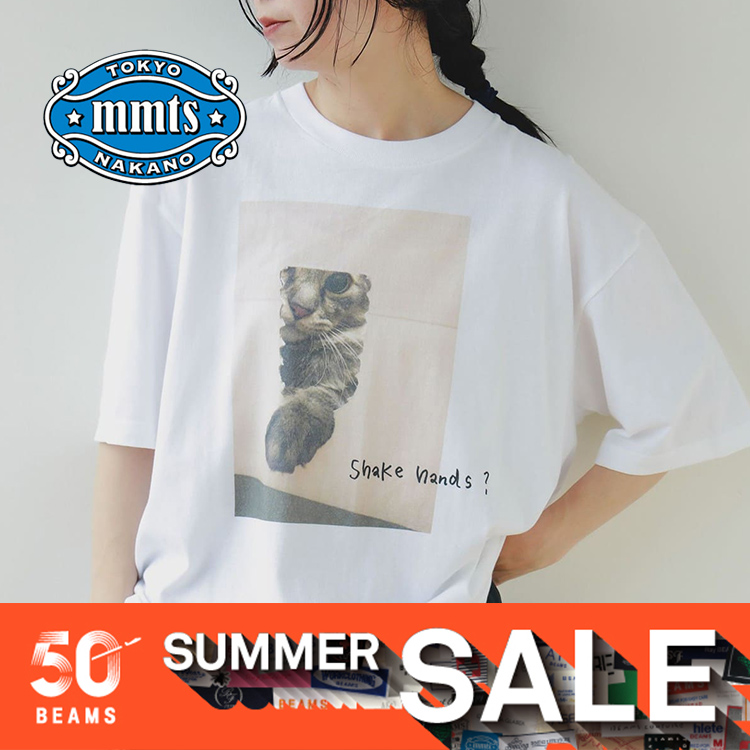 BEAMS WOMEN�i�r�[���X�E�B�����j�̃V���b�v�j���[�X�u�ymmts�z������������l�C�̔LT�V���c�ȂǁwBEAMS SUMMER SALE�x �J�Ò��I�v