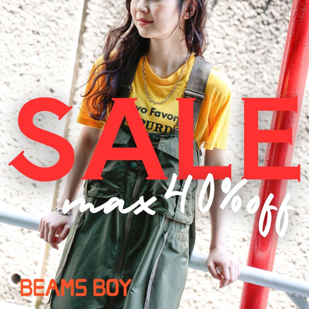 BEAMS WOMEN�i�r�[���X�E�B�����j�̃V���b�v�j���[�X�u�_MAX40%OFF�^SUMMER SALE�����ɃX�^�[�g�I�v