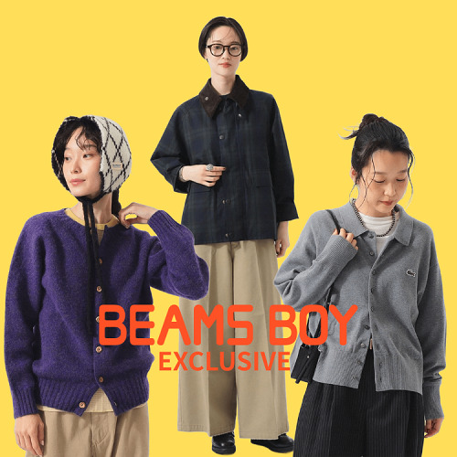BEAMS WOMEN�i�r�[���X�E�B�����j�̃V���b�v�j���[�X�u�qBEAMS BOY�r�H�~��EXCLUSIVE�B�v