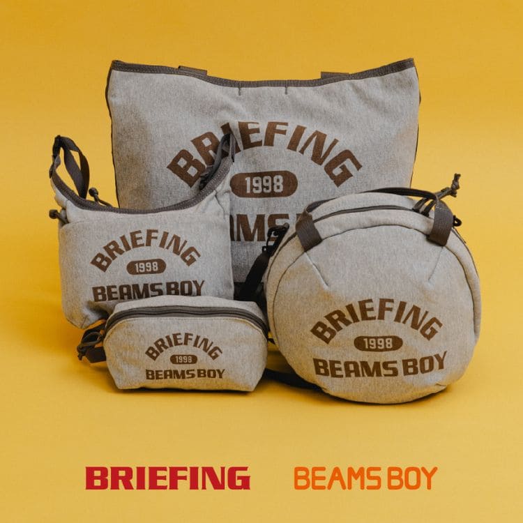 BEAMS WOMEN�i�r�[���X�E�B�����j�̃V���b�v�j���[�X�u�_���ɔ����I�^��BRIEFING×BEAMS BOY���X�؃V�����R���N�V�����v