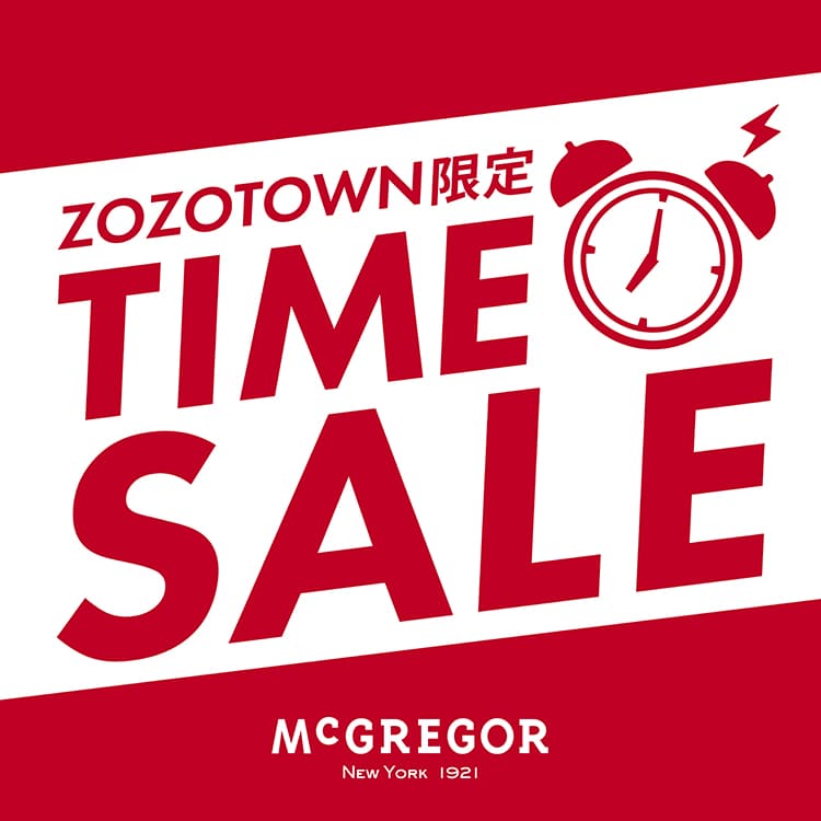 McGREGOR�i�}�b�N���K�[�j�̃V���b�v�j���[�X�u�yMcGREGOR�z�X�y�V�����^�C���Z�[���J�ÁI�I �v
