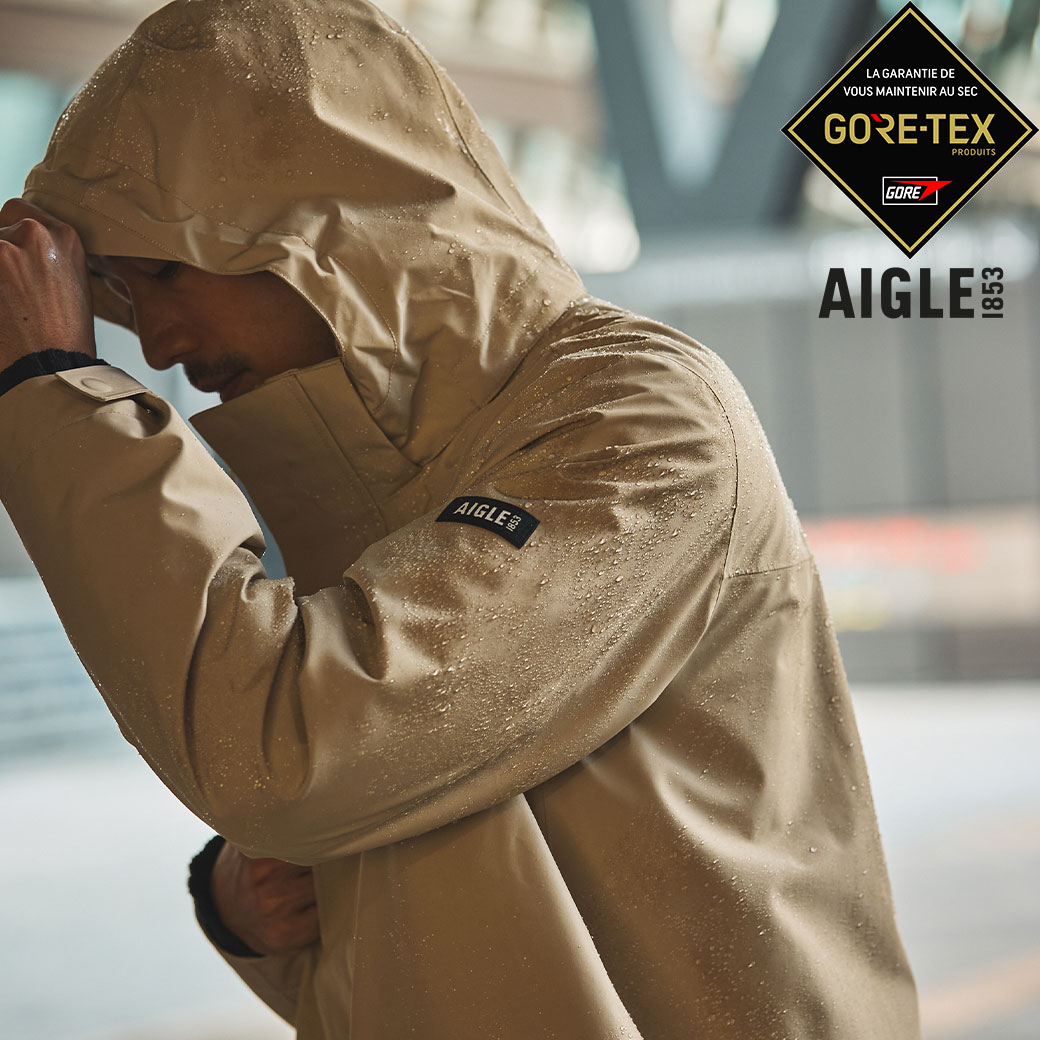 AIGLE｜エーグルのトピックス「《AIGLE GORE-TEX特集》防風 防水 防湿あらゆる天候に耐える高機能アウター」 - ZOZOTOWN