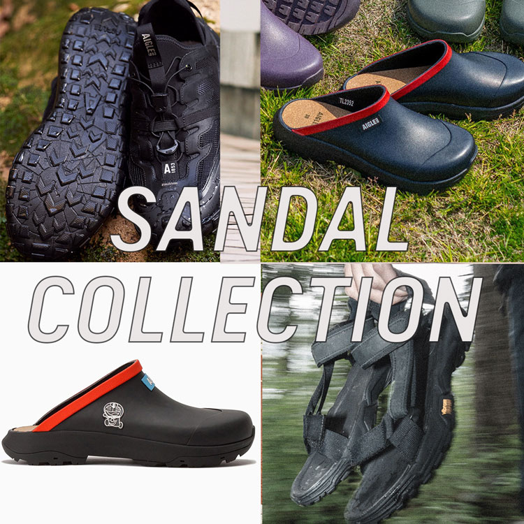 AIGLEiG[Oj̃Vbvj[XusAIGLE SANDAL COLLECTIONtv