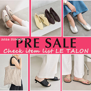 LE TALON�i���^�����j�̃V���b�v�j���[�X�u�yPRE SALE�z�ꕔ�A�C�e���������ȃv���C�X�Ɂv