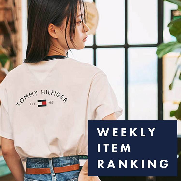 TOMMY HILFIGERig~[ qtBK[j̃Vbvj[XuyWEEKLY ITEM RANKINGzg~[qtBK[ŐlC̃ACeЉIv