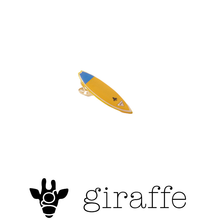 giraffe｜ジラフのトピックス「【giraffeのタイピン】サーフボード