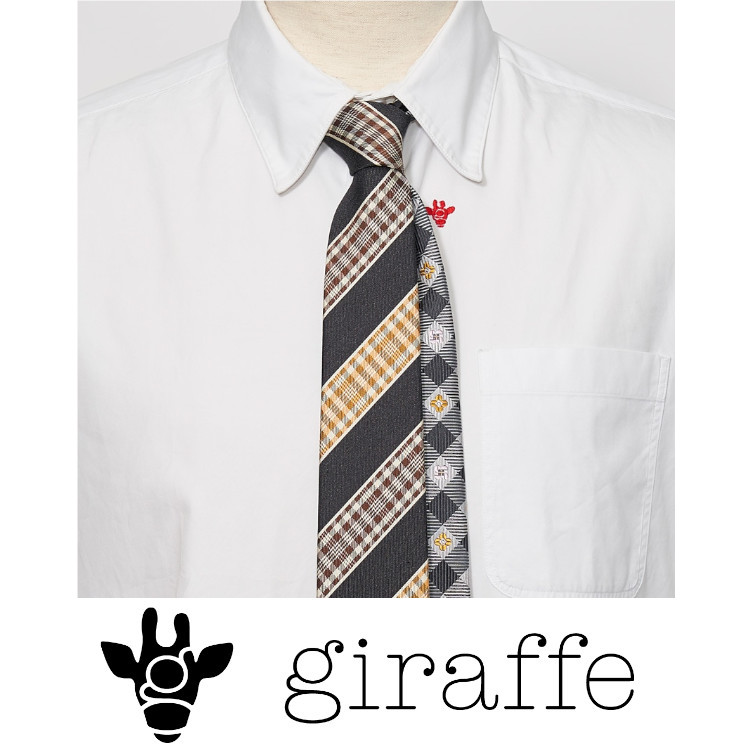 giraffe｜ジラフのトピックス「『両面使える』リバーシブルネクタイ