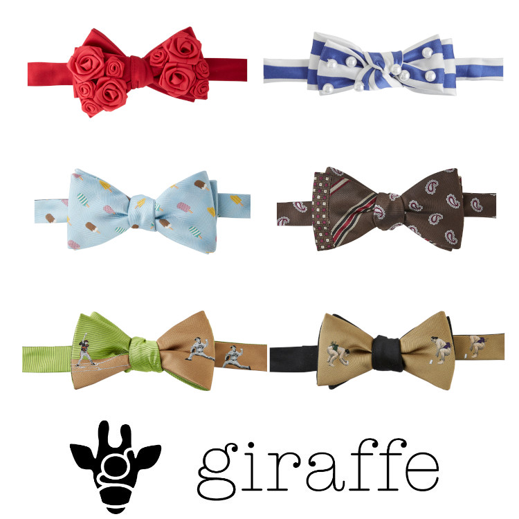 giraffe 蝶ネクタイ 付属品あり - ネクタイ