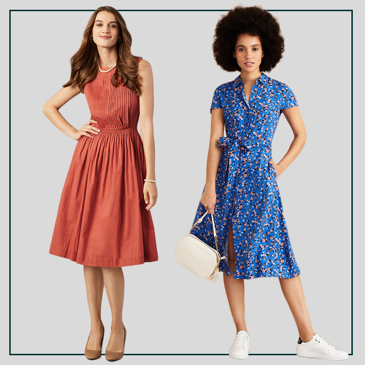 Brooks Brothers ブルックス ブラザーズのトピックス 春らしいワンピースをピックアップ Zozotown