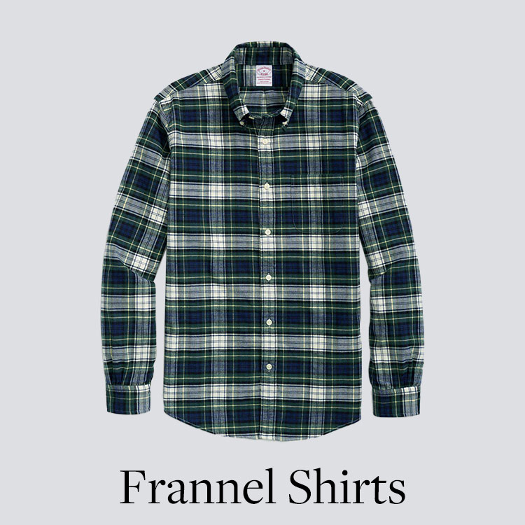 フランネル タータンチェック カジュアルシャツ Regular Fit（シャツ