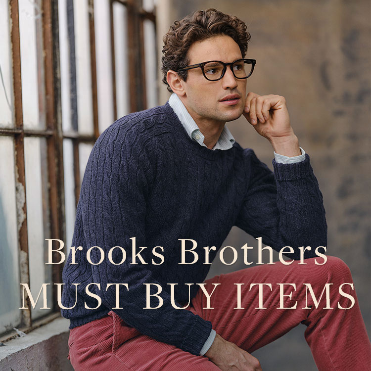 Brooks Brothers グリーン Vネック ニット セーター メリノウール Vネックセーター | Brooks Brothers Japan