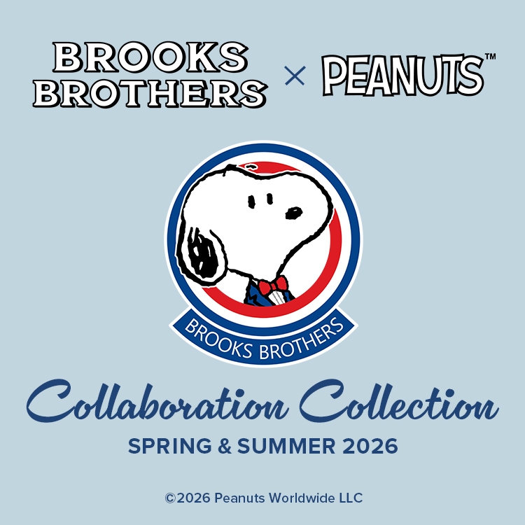 BROOKS BROTHERS�i�u���b�N�X �u���U�[�Y�j�̃V���b�v�j���[�X�uSpring & Summer 2026 Brooks Brothers × PEANUTS�v