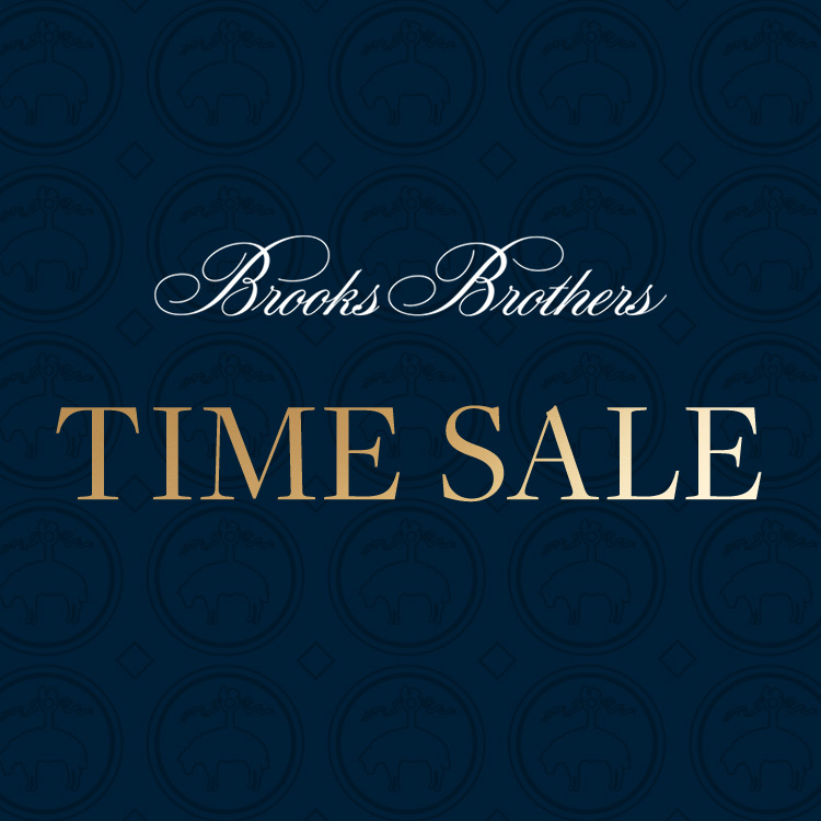 BROOKS BROTHERS�i�u���b�N�X �u���U�[�Y�j�̃V���b�v�j���[�X�u�_MAX60��OFF�^�^�C���Z�[���J�Ò��I�v