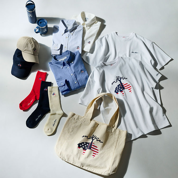 BROOKS BROTHERS�i�u���b�N�X �u���U�[�Y�j�̃V���b�v�j���[�X�uUSA 250th Anniversary Collection�v