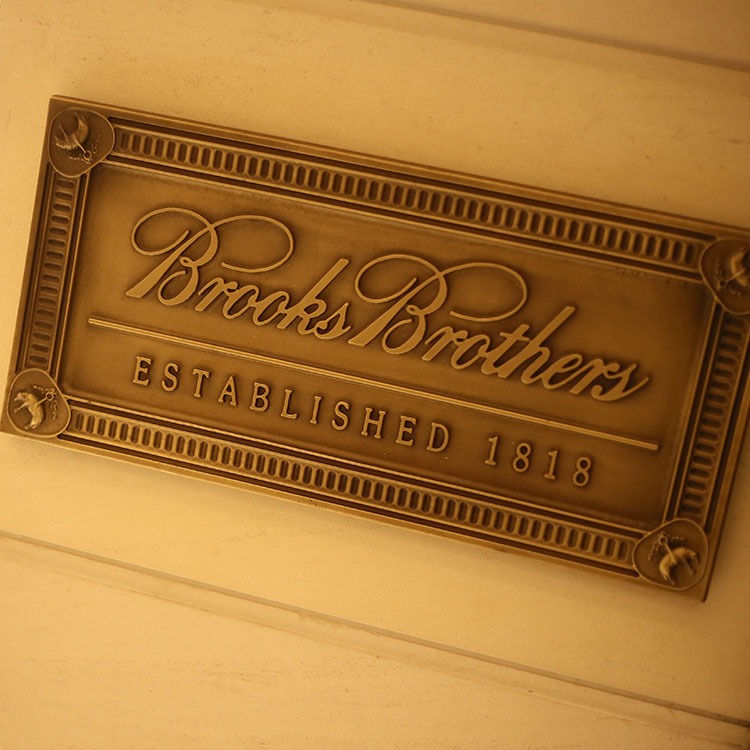 BROOKS BROTHERS�i�u���b�N�X �u���U�[�Y�j�̃V���b�v�j���[�X�u���i����̂��ē��v