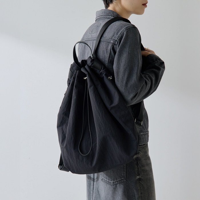 Whim Gazette ウィムガゼット Whim Gazette(ウィム ガゼット)｜DENIMボウブラウス/インディゴ