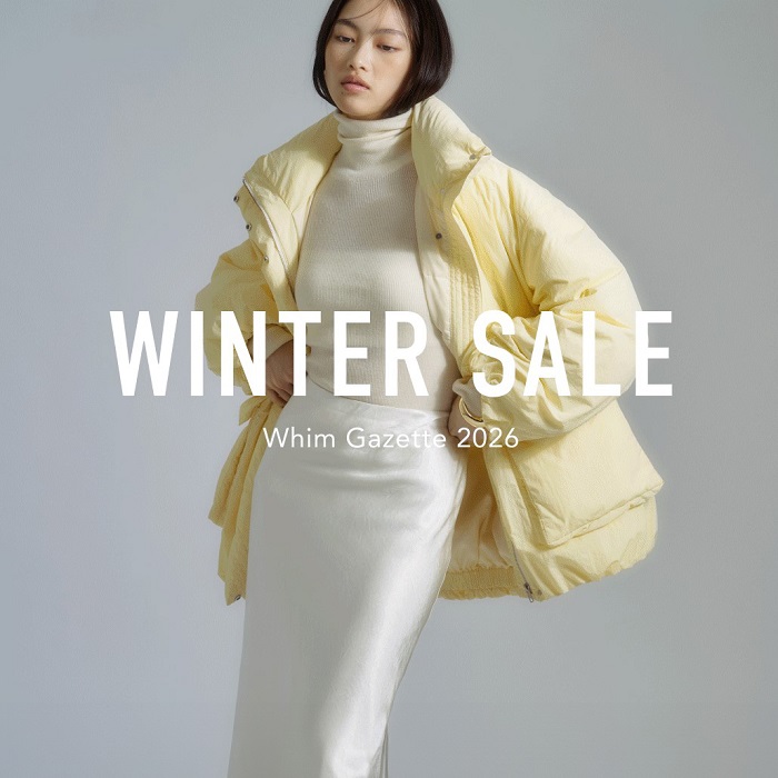Whim Gazette�i�E�B���K�[�b�g�j�̃V���b�v�j���[�X�uWhim Gazette WINTER SALE�I�v