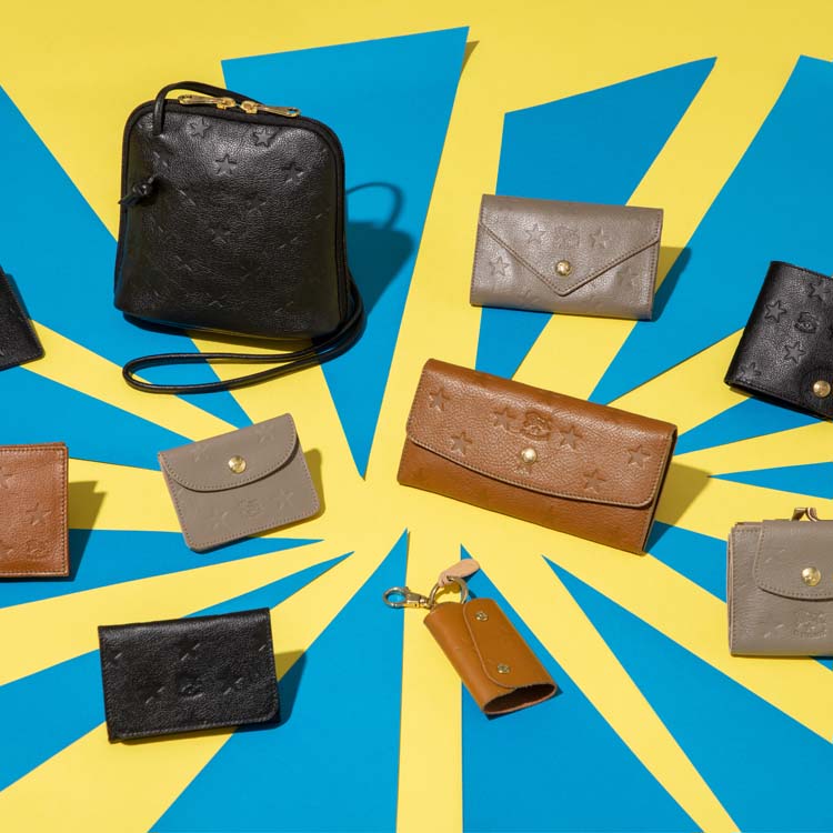 IL BISONTE�i�C�� �r�]���e�j�̃V���b�v�j���[�X�u�yIL BISONTE�zSTAR EMBOSSED LEATHER���� �v