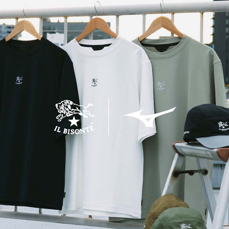 IL BISONTE�i�C�� �r�]���e�j�̃V���b�v�j���[�X�u"IL BISONTE × MIZUNO" �R���{���[�V�����A�C�e�������v