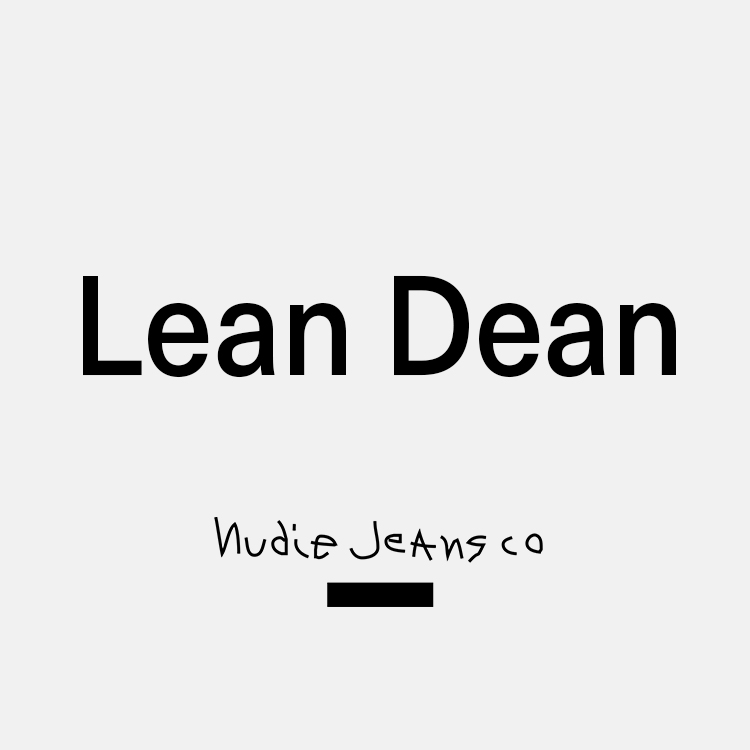 Lean Dean Dry Cold Black リーンディーン スリムテーパードジーンズ