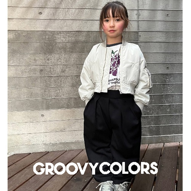 裏毛 LOOK コクーン 長袖 スウェット（スウェット）｜GROOVY COLORS