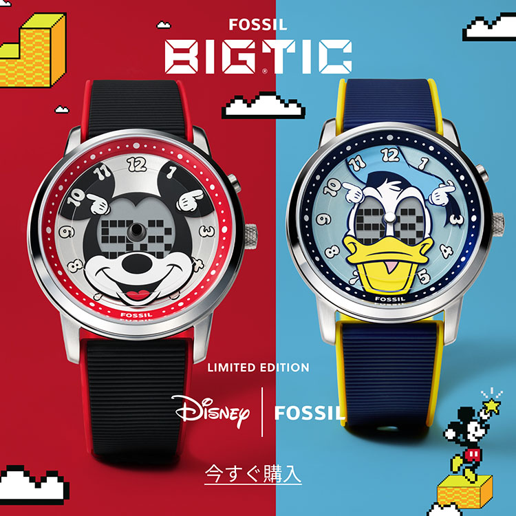 FOSSIL�i�t�H�b�V���j�̃V���b�v�j���[�X�uDISNEY | FOSSIL Mickey ����R���N�V�����v