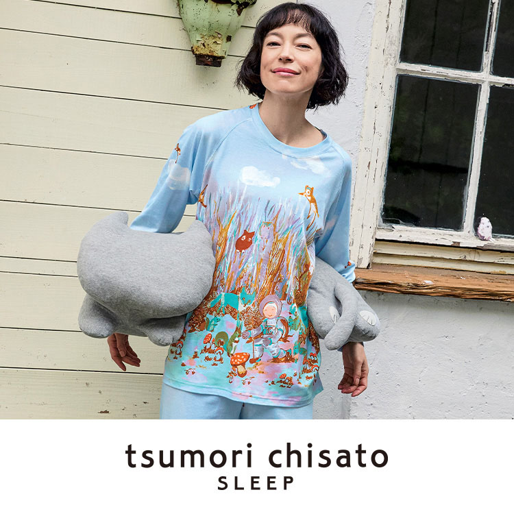tsumori chisato SLEEP�i�c�����`�T�g �X���[�v�j�̃V���b�v�j���[�X�u�X�̘f���ɏZ�ޓ��������Ƃ̗l�q��`�������̃p�W���}��v