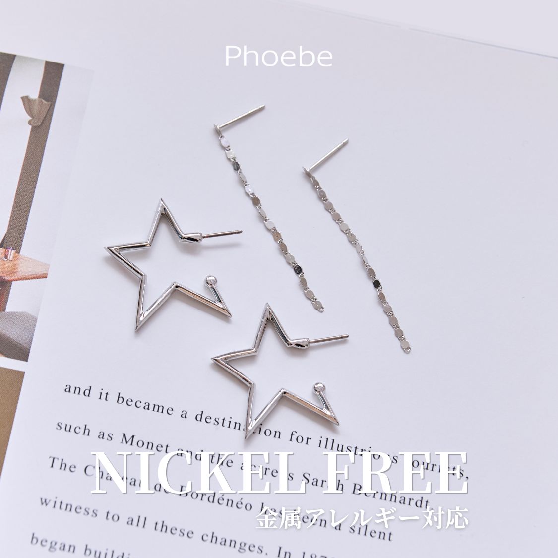 JEWEL ADDICT�i�W���G���A�f�B�N�g�j�̃V���b�v�j���[�X�u�y�����A�����M�[�Ή��z�j�b�P���t���[�A�N�Z�T���[�v