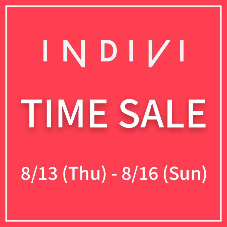 INDIVI�i�C���f�B���B�j�̃V���b�v�j���[�X�u�yINDIVI�z�^�C���Z�[���J�Ò��I�v