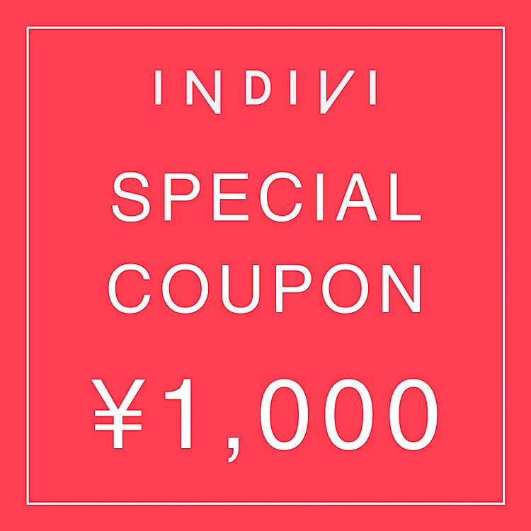 INDIVI�i�C���f�B���B�j�̃V���b�v�j���[�X�u�y�{������I1,000�~OFF�N�[�|���z�v