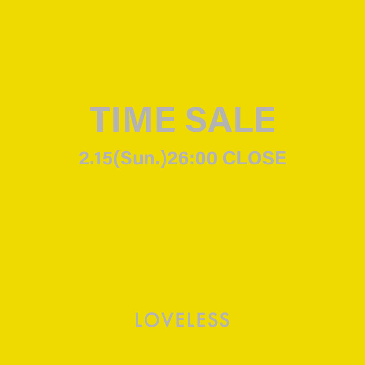 LOVELESS�i���u���X�j�̃V���b�v�j���[�X�u�^�C���Z�[���J�Ò��I�v