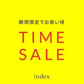 index�i�C���f�b�N�X�j�̃V���b�v�j���[�X�u���Ԍ���_TIMESALE�^�`8.24(��)01:59�܂ŁI�v