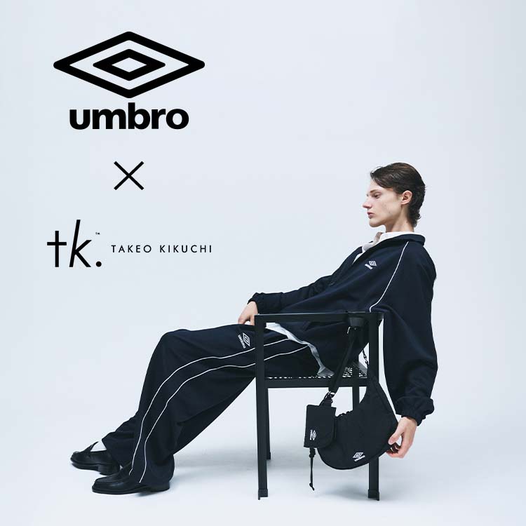 tk.TAKEO KIKUCHI�i�e�B�[�P�[ �^�P�I�L�N�`�j�̃V���b�v�j���[�X�u�yumbro×tk.TAKEO KIKUCHI�z�v