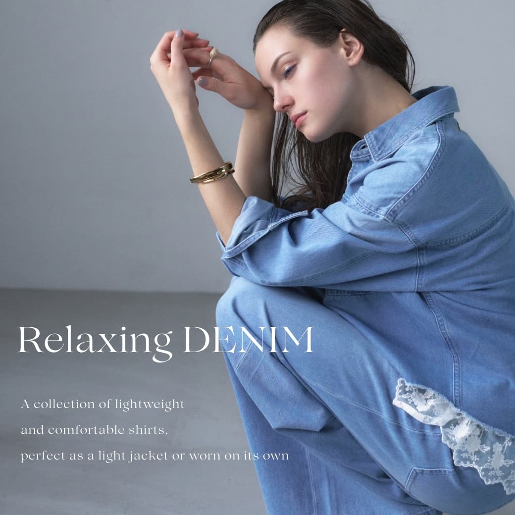 WORLD ONLINE STORE SELECT�i���[���h�I�����C���X�g�A�Z���N�g�j�̃V���b�v�j���[�X�u�ycloenc�zRelaxing denim�v