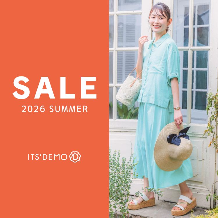 WORLD ONLINE STORE SELECT�i���[���h�I�����C���X�g�A�Z���N�g�j�̃V���b�v�j���[�X�u�yITS'DEMO�z2026 SUMMER SALE !!�v