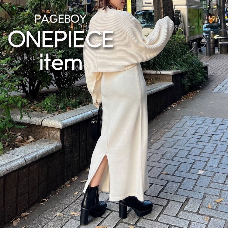 ハイネックzipニットワンピース ワンピース Pageboy ページボーイ のファッション通販 Zozotown