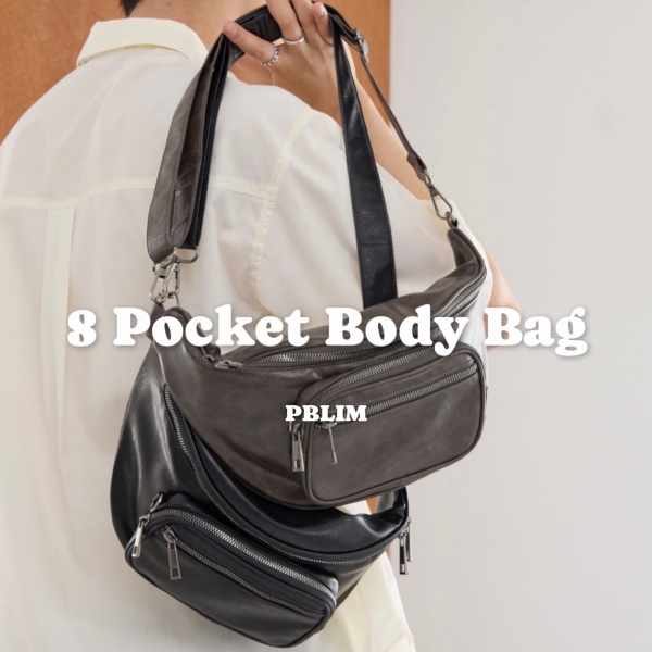 PAGEBOY�i�y�[�W�{�[�C�j�̃V���b�v�j���[�X�u��PBLIM�� ���[�͔��Q�I8Pocket Body Bag�v
