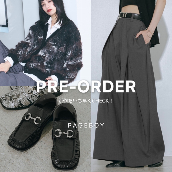 PAGEBOY�i�y�[�W�{�[�C�j�̃V���b�v�j���[�X�u�y���肷��Ȃ獡�I�zPRE-ORDER�v