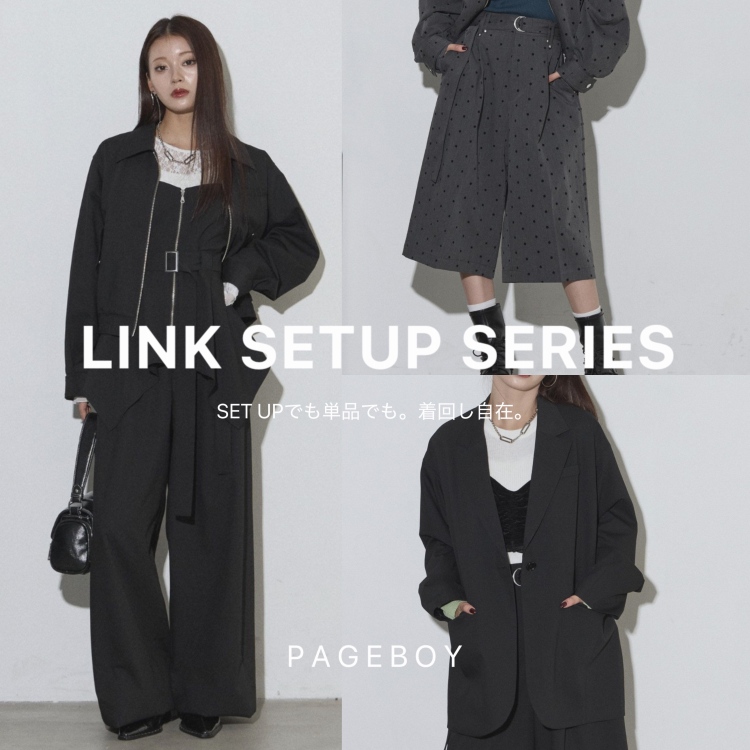 PAGEBOY�i�y�[�W�{�[�C�j�̃V���b�v�j���[�X�u�y���G����!!�zLINK SETUP SERIES���v