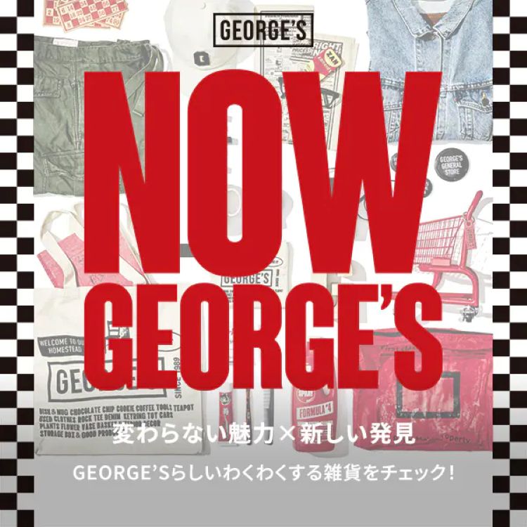 GEORGE'S�i�W���[�W�Y�j�̃V���b�v�j���[�X�uGEORGE'S�̃��N���N����G�݂����v