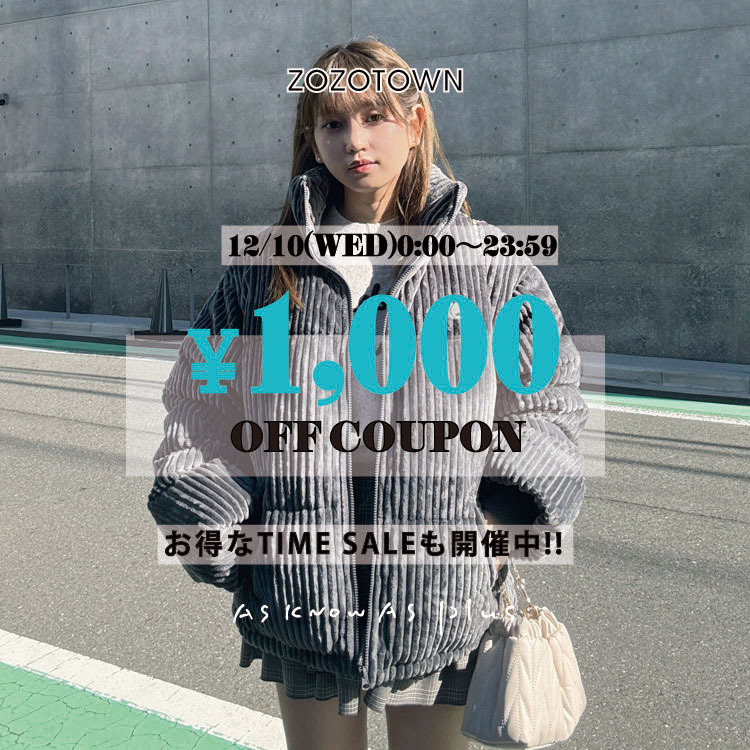 AS KNOW AS PLUSiAYmDAYvXj̃Vbvj[Xuy{!!\1000N[|zyZOZO TIMESALEzJÒ!!!!v