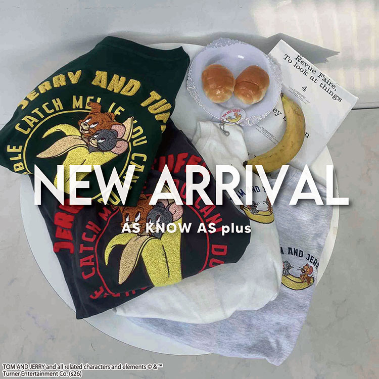 AS KNOW AS PLUS�i�A�Y�m�D�A�Y�v���X�j�̃V���b�v�j���[�X�u�sNEW ITEM�tAS KNOW AS plus ��� 2026 S/S �V��A�C�e�������Љ�v