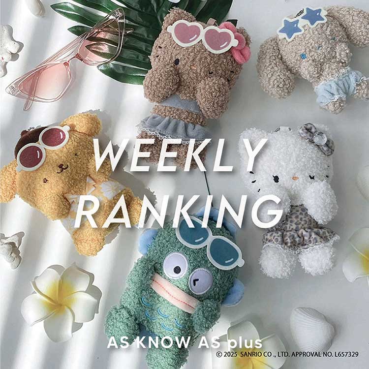 AS KNOW AS PLUS�i�A�Y�m�D�A�Y�v���X�j�̃V���b�v�j���[�X�u�sRANKING�tAS KNOW AS PLUS ���T�̐l�C�����L���O�v