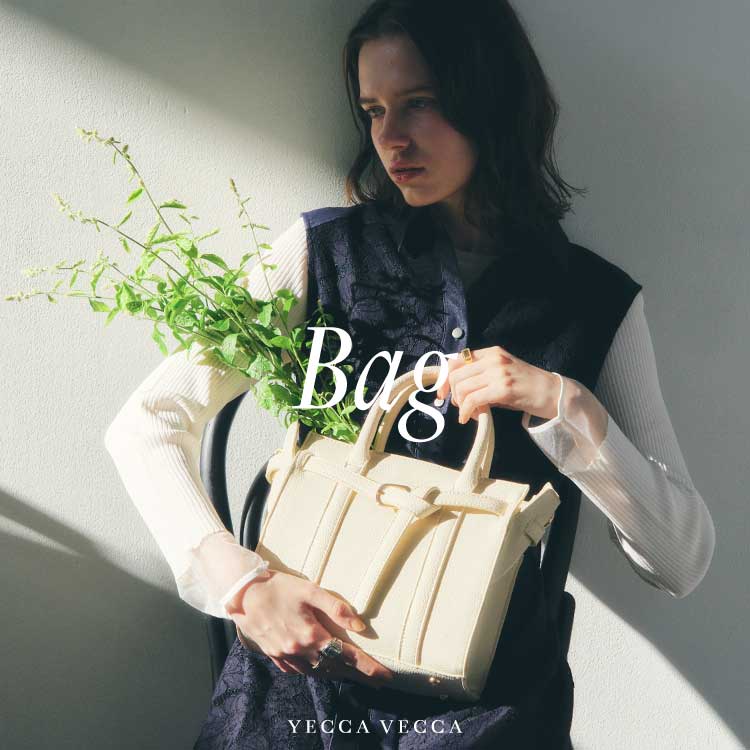 YECCA VECCA�i�C�F�b�J ���F�b�J�j�̃V���b�v�j���[�X�u��Ԑl�C�̃o�b�O�ɏt�J���[�o��v