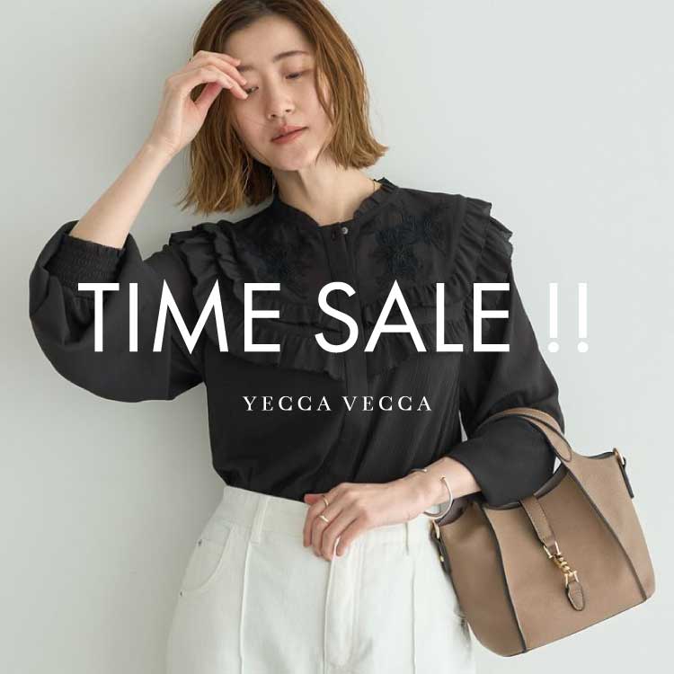 YECCA VECCA�i�C�F�b�J ���F�b�J�j�̃V���b�v�j���[�X�u�_TIME SALE�J�Ò��^�v