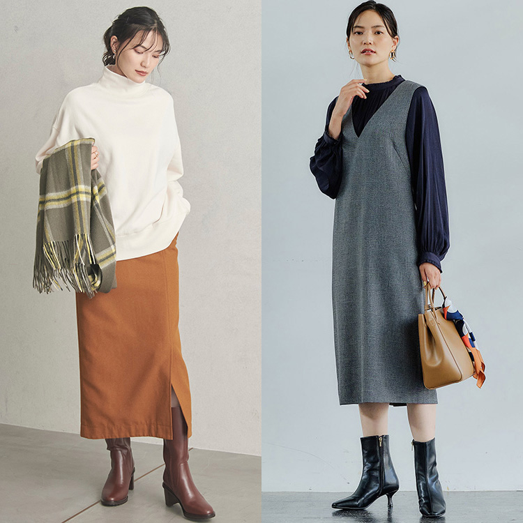 Green Label Relaxing グリーンレーベル リラクシングのトピックス Recommend 秋冬の装いに重宝するワンピース スカート Zozotown