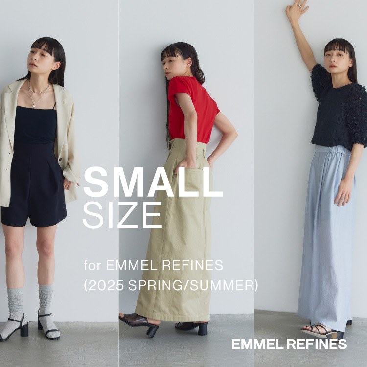 EMMEL REFINES＞EM ビッグフラワー ヘムギャザー スカート