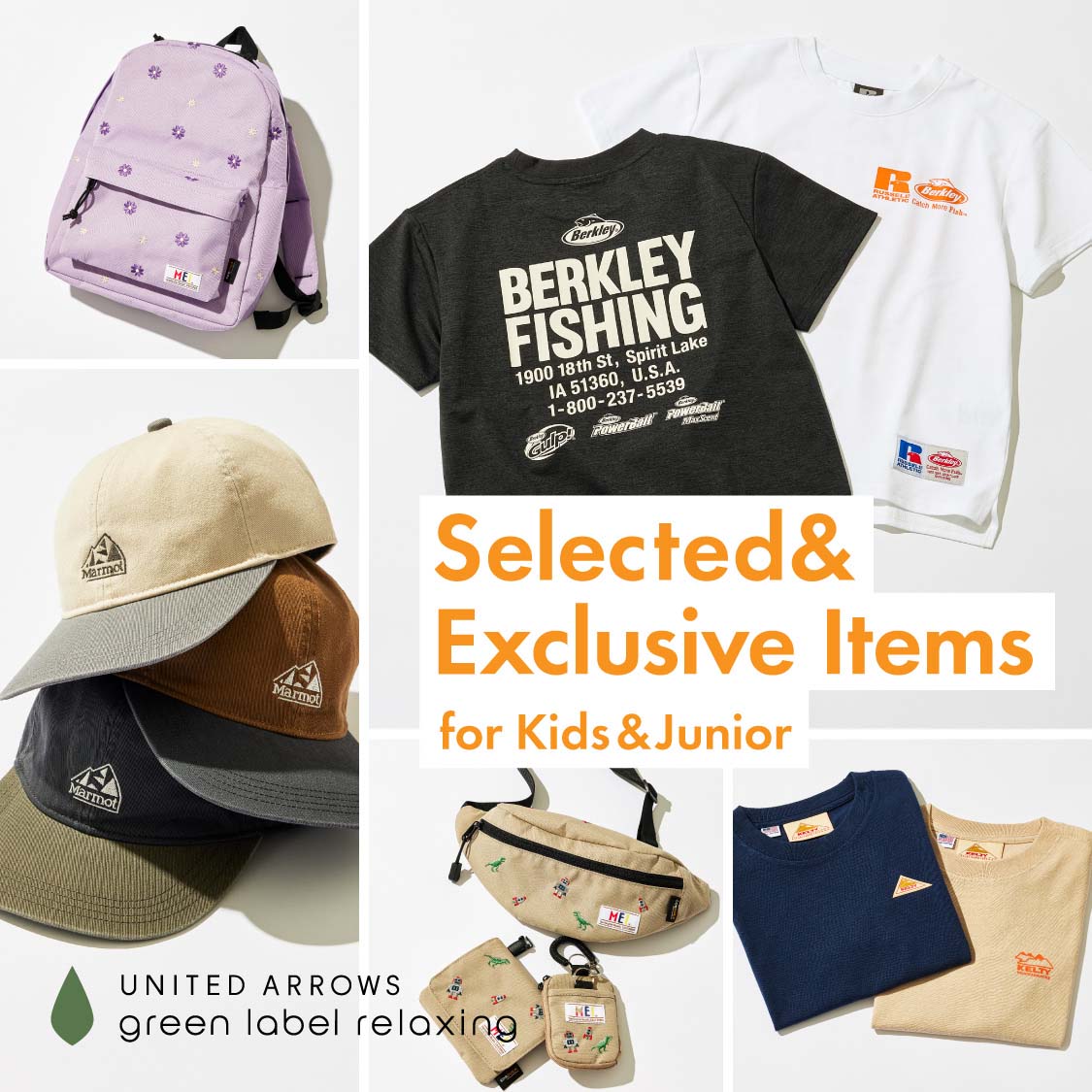 green label relaxingiO[[x NVOj̃Vbvj[XuSELECTED / EXCLUSIVE ITEMSv